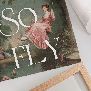 Vintage poszter Jsem tak vzletný/á