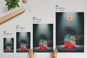 Poszter kép Místo ve sklenici