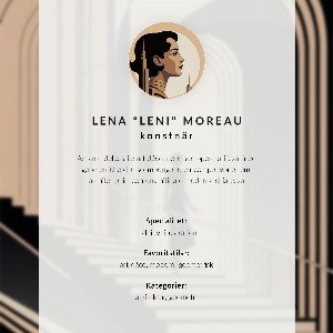 Retro plakát Ženský modernismus