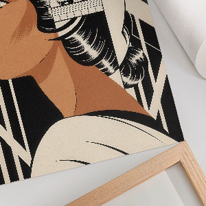 Retro plakát Ženský modernismus