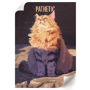 Poszter kép Ubohá kočka