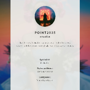 Retro plakát Třešňový koktejl