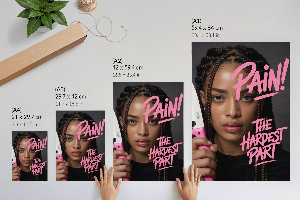 Poszter kép Bolest ženy