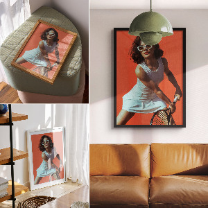 Retro poszter Sportovní energie