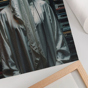 Retro poszter Kazety a hudba