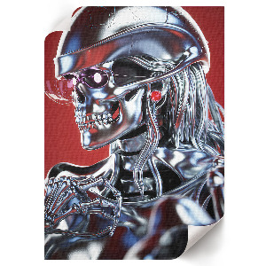 Retro plakát Robotické vidění