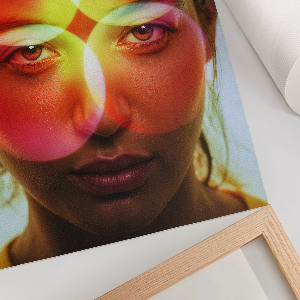 Poszter kép Kaleidoskopický obličej