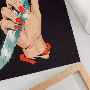 Retro poszter Neobvyklá dýka