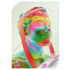 Retro plakát Barevný sen