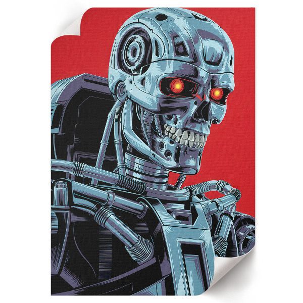 Vintage poszter Futuristický robot