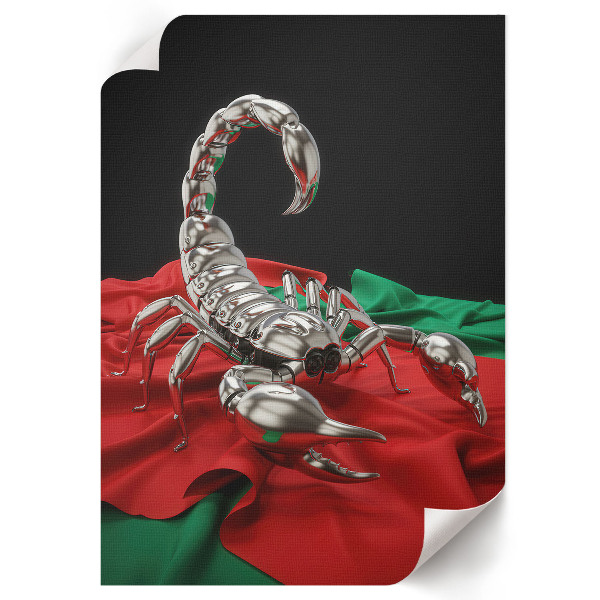 Vintage poszter Mechanický štír