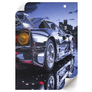 Retro poszter Noční jízda