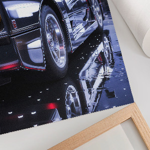 Retro poszter Noční jízda