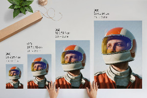 Vintage poszter Pohled do vesmíru