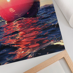 Retro plakát Sluneční koule