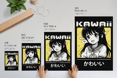 Poszter kép Kawaii anime