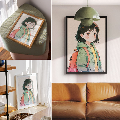Poszter kép Anime dívka