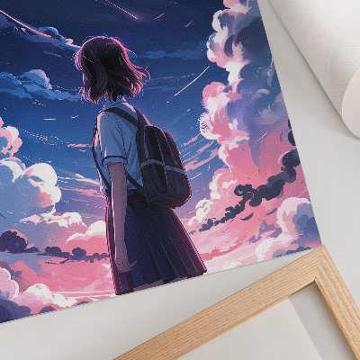 Vintage poszter Anime prostor