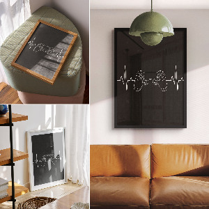 Retro poszter Herní rytmus