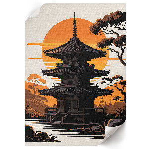 Poszter kép Orientální chrám