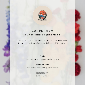 Vintage poszter Japonská žena