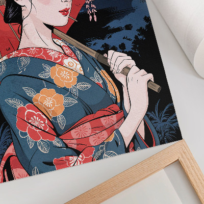 Retro plakát Japonská elegance