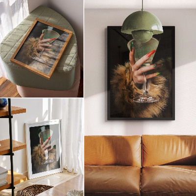 Retro plakát Luxusní vintage styl