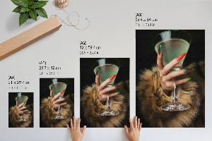 Retro plakát Luxusní vintage styl