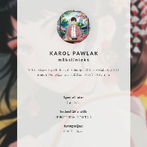 Vintage poszter Japonské umění