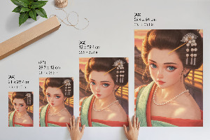 Vintage poszter Japonské umění