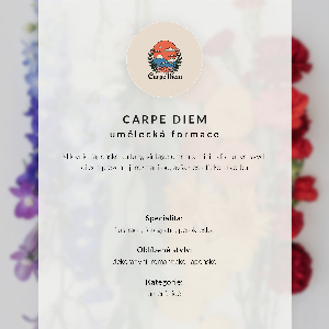 Retro poszter Žena a drak