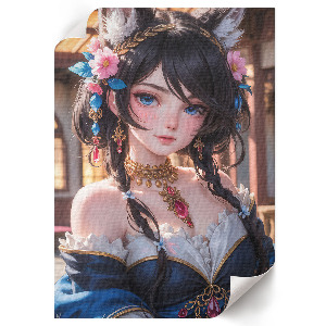 Retro plakát Pohádková ilustrace