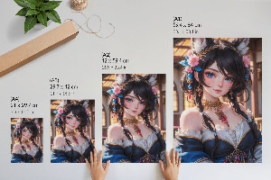 Retro plakát Pohádková ilustrace