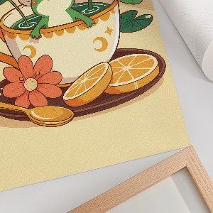 Poszter kép Žába v šálku