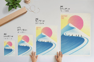 Vintage poszter Horský plakát