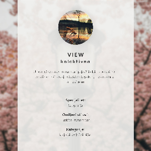 Poszter kép Městský balkon