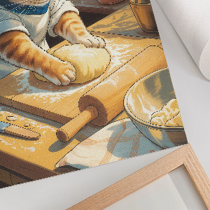 Poszter kép Kočka šéfkuchařka