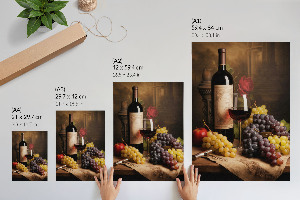 Retro plakát Zátiší