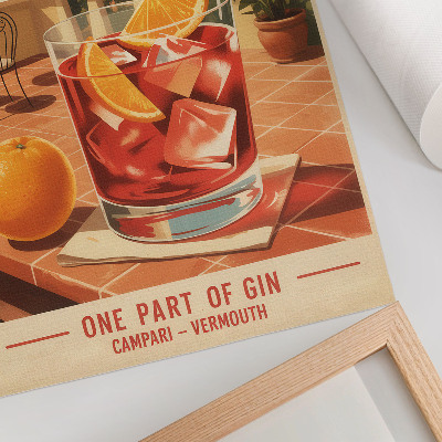 Poszter kép Negroni nápoj