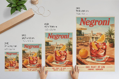 Poszter kép Negroni nápoj