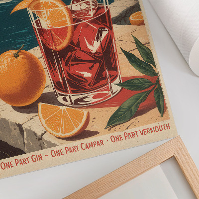 Vintage poszter Plakát Negroniho