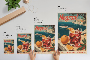 Vintage poszter Plakát Negroniho