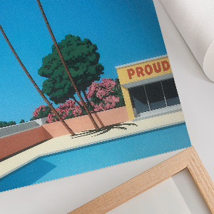 Poszter kép Dovolená u bazénu