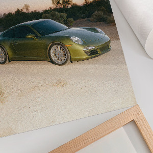 Retro plakát Zelené vozidlo