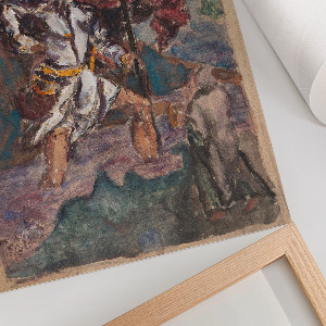 Retro poszter Svatý Kryštof