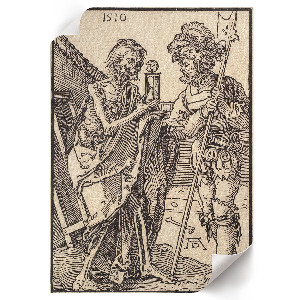 Retro poszter Smrt a Lansquenet