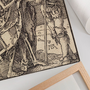 Retro poszter Smrt a Lansquenet