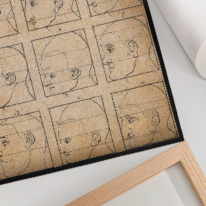 Vintage poszter Dvanáct profilů