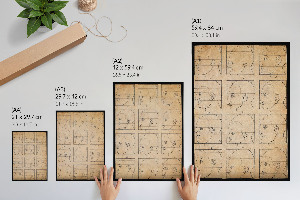 Vintage poszter Dvanáct profilů