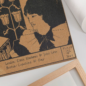 Retro poszter Obálka Žluté knihy